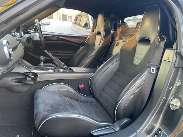 マツダ ロードスター RS 福岡県 2022(令4)年 3万km マシーングレープレミアムM 純正ナビ/DVD/Bluetooth/TV（フルセグ）/AppleCarPlay/AM/FM/AUX/CD/USB/aha/スマートシティブレーキサポート/BSMシステム/ドライバーアテンションアラート/オートライト/コーナーセンサー/ハンズフリー/クルーズコントロール/シートヒーター/純正フロアマット/純正AW