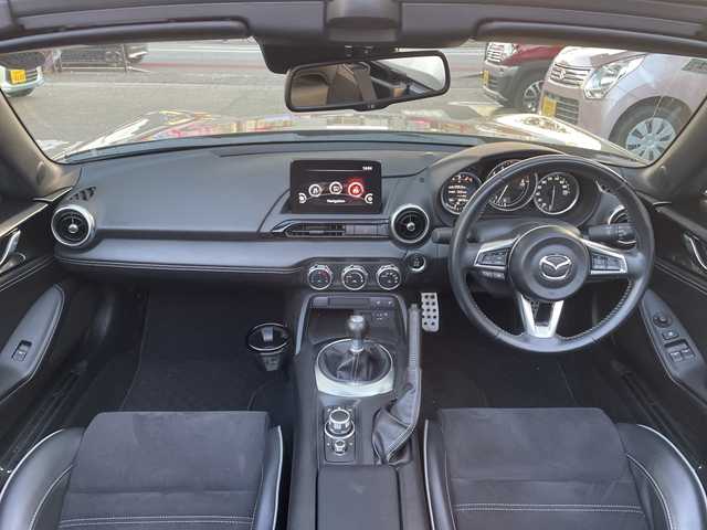 マツダ ロードスター RS 福岡県 2022(令4)年 3万km マシーングレープレミアムM 純正ナビ/DVD/Bluetooth/TV（フルセグ）/AppleCarPlay/AM/FM/AUX/CD/USB/aha/スマートシティブレーキサポート/BSMシステム/ドライバーアテンションアラート/オートライト/コーナーセンサー/ハンズフリー/クルーズコントロール/シートヒーター/純正フロアマット/純正AW