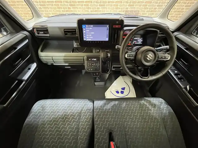 スズキ スペーシア ギア 岩手県 2024(令6)年 0.6万km ブルーイッシュブラックパール3 ４WD/パドルシフト/ターボ/全周囲カメラ/ヘッドアップディスプレイ/両側パワースライドドア/デュアルセンサーブレーキサポート/レーンアシスト/先行車発進告知機能/クルーズコントロール/横滑り防止装置/アイドリングストップ/オートライト/オートハイビーム/ETC/ステアリングヒーター/シートヒーター/純正ナビ/純正１４インチアルミホイール/フルセグTV/ルーフレール