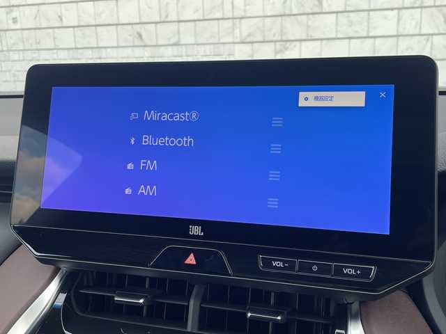 トヨタ ハリアー ハイブリッド Z 秋田県 2022(令4)年 1.9万km スレートグレーメタリック 改良後モデル/4WD/調光パノラマサンルーフ/純正12.3インチメーカーナビ/JBLサウンドシステム/パノラミックビューモニター/ブラインドスポットモニター/デジタルインナーミラー　/パワーリアゲート/追従クルーズコントロール　/ハーフレザーシート/コーナーセンサー　/全方位カメラ　/レーンアシスト　/パワーシート/前後ドラレコ(TZ)/純正フロアマット/保証書/取扱説明書/記録簿/スペアキー有り