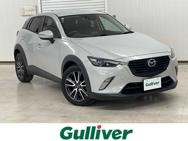 マツダ ＣＸ－３ XD 熊本県 2017(平29)年 7.1万km セラミックM 純正ナビ/衝突軽減ブレーキ/ＬＥＤヘッドライト/ＥＴＣ/純正１８インチアルミホイール/スマートキー/スペアキー/エンジンプッシュスタート/Ｗ＋サイドエアバック/ＢＴ/AM/FM/USB/MTモード付AT/純正フロアマット/オートライト