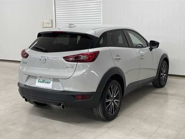 マツダ ＣＸ－３ XD 熊本県 2017(平29)年 7.1万km セラミックM 純正ナビ/衝突軽減ブレーキ/ＬＥＤヘッドライト/ＥＴＣ/純正１８インチアルミホイール/スマートキー/スペアキー/エンジンプッシュスタート/Ｗ＋サイドエアバック/ＢＴ/AM/FM/USB/MTモード付AT/純正フロアマット/オートライト