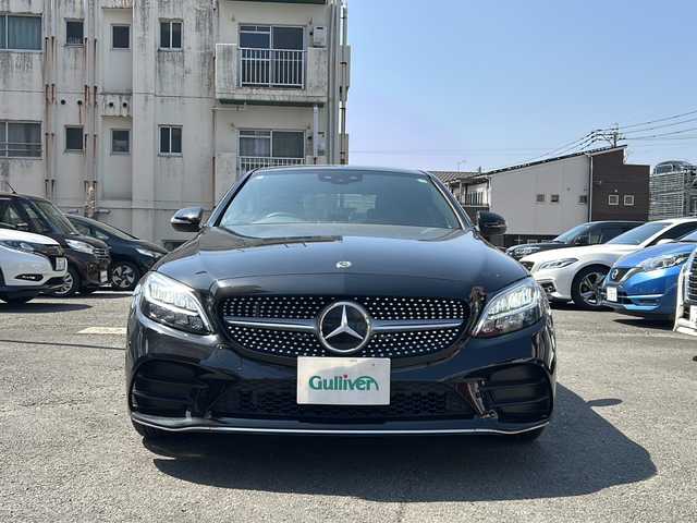 メルセデス・ベンツ Ｃ１８０ アバンギャルド AMGライン 宮崎県 2019(平31)年 3.2万km 黒 純正ナビ/バックカメラ/ETC/黒革シート/前席パワーシート/シートヒーター/アクティブブレーキアシスト/レーンチェンジアシスト/ブラインドスポットアシスト/追従クルコン /スペアキー