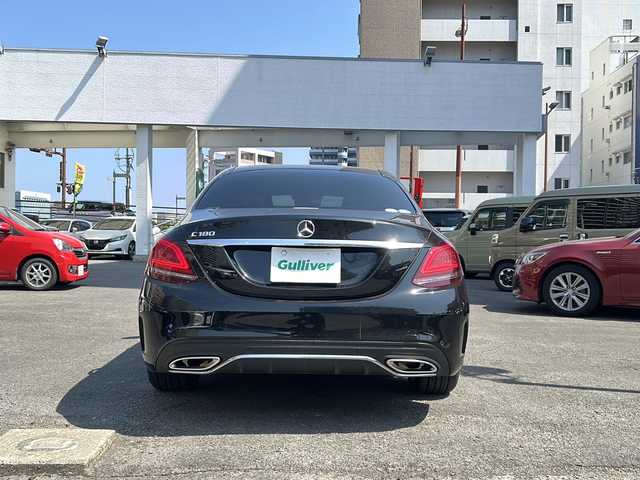 メルセデス・ベンツ Ｃ１８０ アバンギャルド AMGライン 宮崎県 2019(平31)年 3.2万km 黒 純正ナビ/バックカメラ/ETC/黒革シート/前席パワーシート/シートヒーター/アクティブブレーキアシスト/レーンチェンジアシスト/ブラインドスポットアシスト/追従クルコン /スペアキー