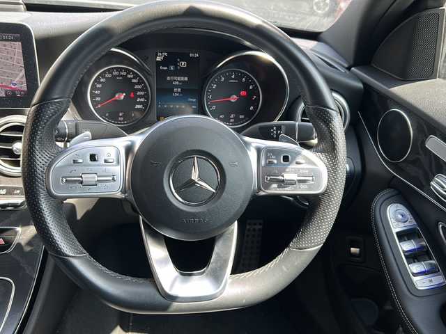 メルセデス・ベンツ Ｃ１８０ アバンギャルド AMGライン 宮崎県 2019(平31)年 3.2万km 黒 純正ナビ/バックカメラ/ETC/黒革シート/前席パワーシート/シートヒーター/アクティブブレーキアシスト/レーンチェンジアシスト/ブラインドスポットアシスト/追従クルコン /スペアキー