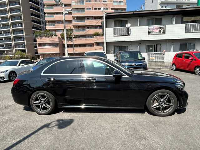 メルセデス・ベンツ Ｃ１８０ アバンギャルド AMGライン 宮崎県 2019(平31)年 3.2万km 黒 純正ナビ/バックカメラ/ETC/黒革シート/前席パワーシート/シートヒーター/アクティブブレーキアシスト/レーンチェンジアシスト/ブラインドスポットアシスト/追従クルコン /スペアキー