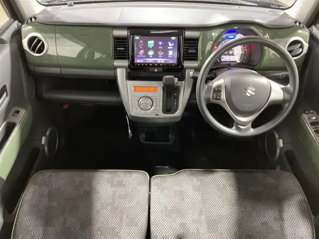 スズキ ハスラー G ターボ 大阪府 2019(令1)年 2.6万km クールカーキPM 純正ナビ(フルセグ/DVD再生/Bluetooth) 衝突軽減 バックカメラ ETC シートヒーター レーンアシスト スマートキー プッシュスタート 電格ミラー 前後ドラレコ オートエアコン USB