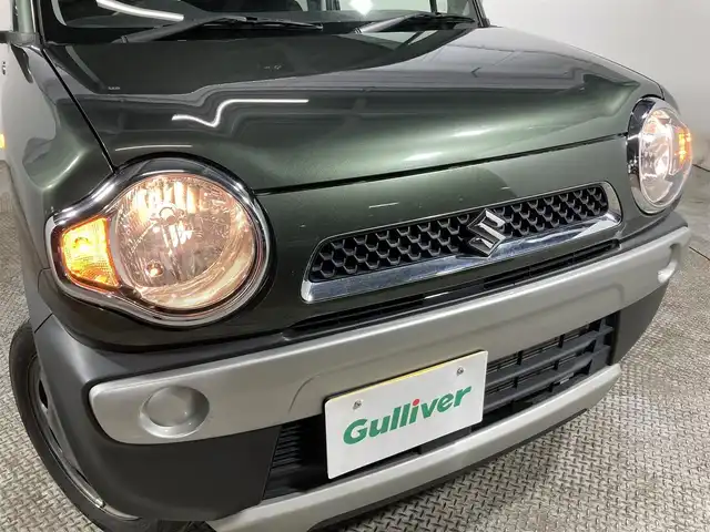 スズキ ハスラー G ターボ 大阪府 2019(令1)年 2.6万km クールカーキPM 純正ナビ(フルセグ/DVD再生/Bluetooth) 衝突軽減 バックカメラ ETC シートヒーター レーンアシスト スマートキー プッシュスタート 電格ミラー 前後ドラレコ オートエアコン USB