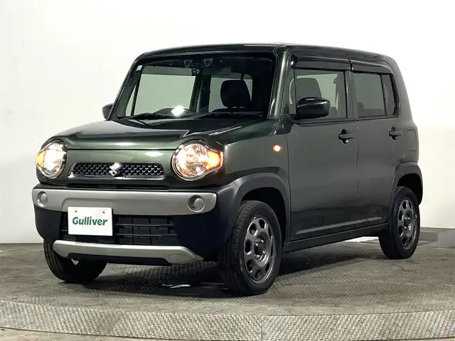 スズキ ハスラー G ターボ 大阪府 2019(令1)年 2.6万km クールカーキPM 純正ナビ(フルセグ/DVD再生/Bluetooth) 衝突軽減 バックカメラ ETC シートヒーター レーンアシスト スマートキー プッシュスタート 電格ミラー 前後ドラレコ オートエアコン USB