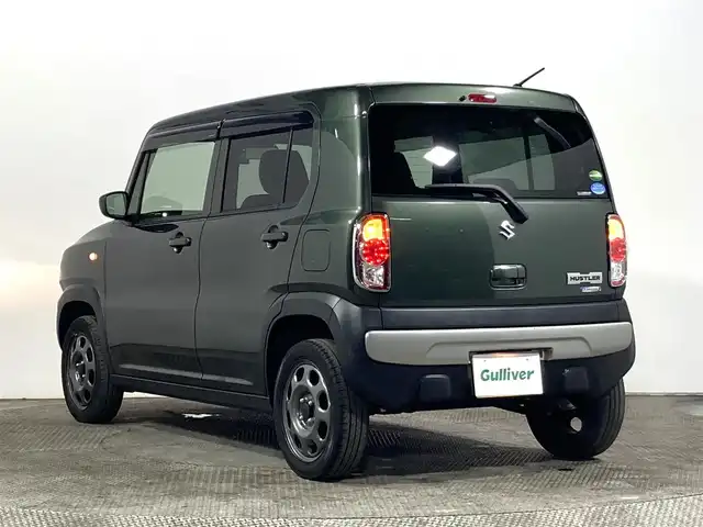 スズキ ハスラー G ターボ 大阪府 2019(令1)年 2.6万km クールカーキPM 純正ナビ(フルセグ/DVD再生/Bluetooth) 衝突軽減 バックカメラ ETC シートヒーター レーンアシスト スマートキー プッシュスタート 電格ミラー 前後ドラレコ オートエアコン USB