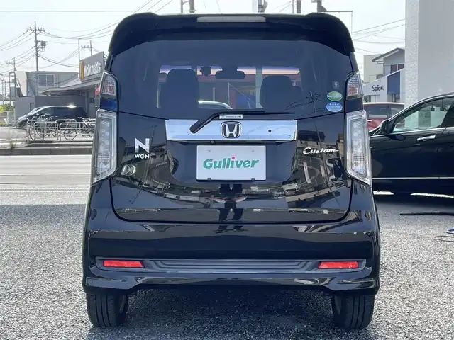 ホンダ Ｎ ＷＧＮ カスタム G ターボパッケージ 埼玉県 2014(平26)年 6.3万km スマートブラック ・ディーラー記録簿（H27-30.R1-3.5.6）/・純正ナビ(AM/FM/CD/DVD/ワンセグTV/BT/SD）/・バックカメラ/・ETC/・純正マット/・360度ドライブレコーダー/・クルーズコントロール/・衝突防止システム/・横滑り防止装置/・パドルシフト/・スペアキー×1/・保証書/・取扱説明書