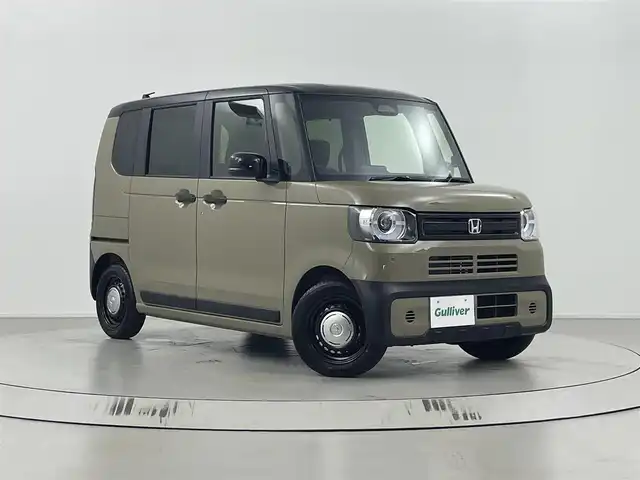 ホンダ Ｎ ＢＯＸ JOY 埼玉県 2025(令7)年 0.1万km未満 ベージュⅡ 届出済未使用車/レーダークルーズコントロール/横滑り防止装置/レーンキープアシスト/前後コーナーセンサー/オートライト/LEDヘッドライト/両側パワースライドドア/電動パーキング/チップアップシート/スマートキー/プッシュスタート