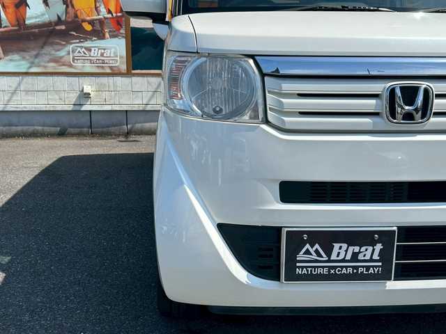 ホンダ Ｎ ＢＯＸ G Lパッケージ 兵庫県 2013(平25)年 4.6万km プレミアムホワイトパール 純正ナビ/FM AM CD DVD/左側パワースライドドア/バックカメラ/AAC/社外LEDヘッドライト/ABS/横滑り防止装置/ベンチシート