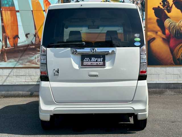 ホンダ Ｎ ＢＯＸ G Lパッケージ 兵庫県 2013(平25)年 4.6万km プレミアムホワイトパール 純正ナビ/FM AM CD DVD/左側パワースライドドア/バックカメラ/AAC/社外LEDヘッドライト/ABS/横滑り防止装置/ベンチシート