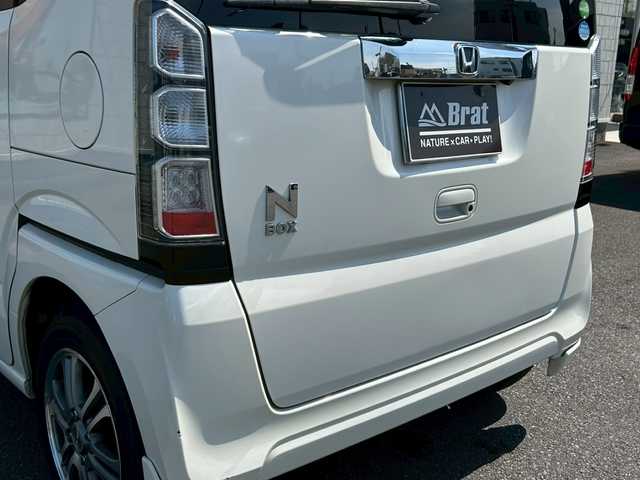 ホンダ Ｎ ＢＯＸ G Lパッケージ 兵庫県 2013(平25)年 4.6万km プレミアムホワイトパール 純正ナビ/FM AM CD DVD/左側パワースライドドア/バックカメラ/AAC/社外LEDヘッドライト/ABS/横滑り防止装置/ベンチシート