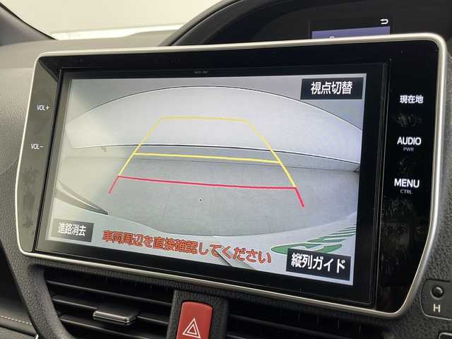 トヨタ エスクァイア ハイブリッド Gi プレミアムパッケージ ブラックテーラード 千葉県 2019(令1)年 6.2万km ホワイトパールクリスタルシャイン 純正ナビ/Bluetooth CD DVD フルセグ/ＥＴＣ/フリップダウンモニター/ドライブレコーダー/バックカメラ/シートヒーター/両側パワースライドドア/純正アルミホイール/純正フロアマット/クルーズコントロール/アイドリングストップ/トヨタセーフティーセンス/プリクラッシュセーフティー/レーンディパーチャーアラート/クリアランスソナー/オートハイビーム/スペアキー/プッシュスタート/スマートキー/ウィンカーミラー/フォグランプ/電動格納ミラー/LEDヘッドライト