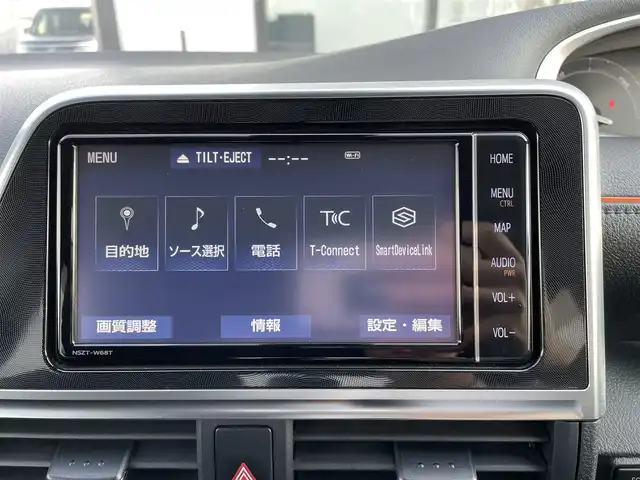 トヨタ シエンタ ハイブリッド G クエロ 千葉県 2019(平31)年 2万km ブラックマイカ/センシュアルレッドマイカ 純正メモリナビ/(フルセグTV CD DVD BT FM AM)/全周囲カメラ/前後ドライブレコーダー/衝突被害軽減システム/クルーズコントロール/両側パワースライドドア/横滑り防止装置/ETC2.0/アイドリングストップ/LEDヘッドライト/フォグランプ/オートライト/ウィンカーミラー/電動格納ミラー/純正15インチAW/シートリフター/プッシュスタート/スマートキー/フロアマット/ドアバイザー/保証書