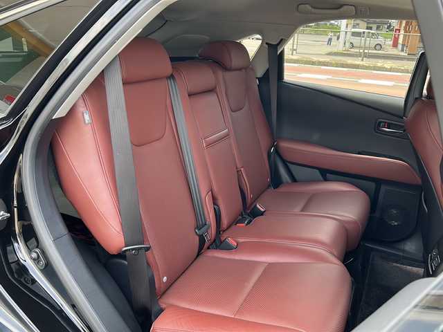 レクサス ＲＸ 450h バージョンL エアサス 秋田県 2014(平26)年 6.9万km ブラック 純正SDナビ/純正CD、DVD、BT、ワンセグ/バック＋サイドカメラ/純正19インチアルミ/４WD/ETC/前後コーナーセンサー/スペアキー
