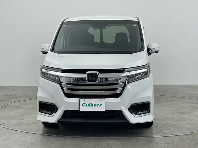 ホンダ ステップワゴン スパーダ eHEV G EXホンダS 群馬県 2021(令3)年 5.6万km プラチナホワイトパール ホンダセンシング/純正メーカーナビ/バックカメラ/革巻きステアリング/両側パワースライドドア/ハーフレザーシート/シートヒーター/ETC2.0/LEDオートライト/純正フリップダウンモニター/プッシュスタート/スマートキー/レーダークルーズコントロール/純正フロアマット/ハーフレザーシート/純正アルミホイール