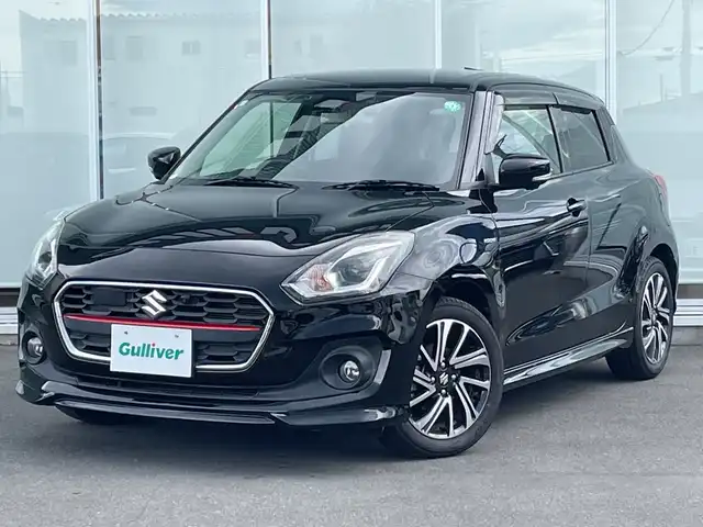 スズキ スイフト HYBRID RS 神奈川県 2020(令2)年 1.2万km スーパーブラックパール 純正８型ナビ/ワンセグ/Bluetooth/CD/DVD/USB/全周囲カメラ　/レーダークルーズコントロール　/シートヒーター　/コーナーセンサー　/ビルドインETC　/ドライブレコーダー　/LEDヘッドライト　/オートライト　/純正フロアマット　/純正アルミホイール/ドアバイザー/ABS/横滑り防止装置/衝突被害軽減システム/盗難防止装置/レーンキープアシスト