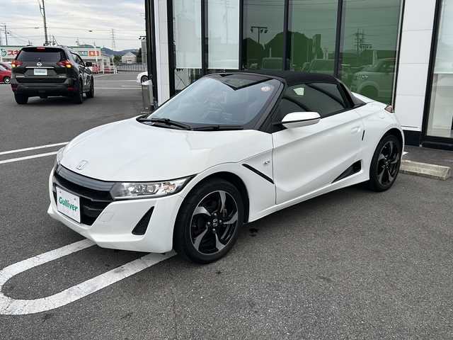 ホンダ Ｓ６６０ α 岐阜県 2016(平28)年 3.3万km プレミアムスターホワイトパール 登録時走行距離32540km/社外ポータブルナビ/６速ＭＴ/ハーフレザーシート/ドライブレコーダー/純正フロアマット/純正アルミホイール/ＵＳＢ/ＥＴＣ/ＨＤＭＩ/ＬＥＤヘッドライト/オートライト/電動格納ミラー/プッシュスタート/スマートキー/スペアキー/クルーズコントロール/オートエアコン/ABS/横滑り防止装置/エアバッグ