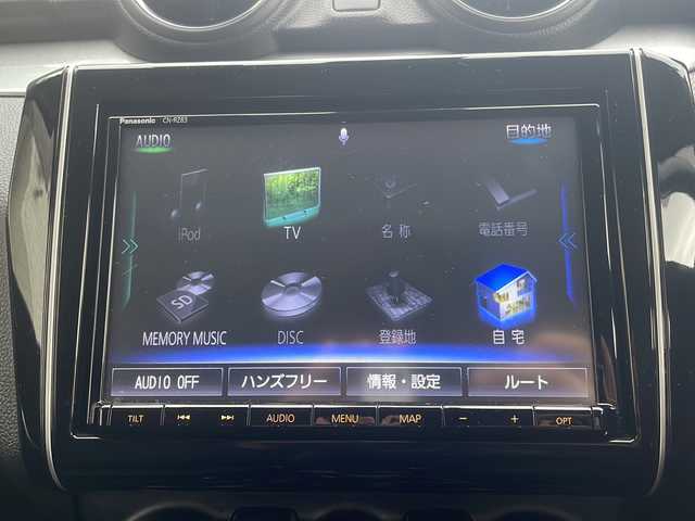 スズキ スイフト HYBRID ML 青森県 2017(平29)年 9.2万km ピュアホワイトP 4WD/純正8インチナビ・フルセグTV/CD・DVD・Bluetooth・USB/全方位モニター/前席シートヒーター/セーフティパッケージ/デュアルセンサーブレーキサポート/追従クルーズコントロール/レーンキープアシスト/ハイビームアシスト/サイド・カーテンエアバック/パドルシフト/前方ドライブレコーダー/ビルトインETC/LEDヘッドライト/フォグランプ/純正16インチアルミ/プッシュスタート/スマートキー