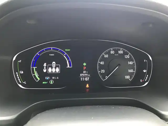 ホンダ インサイト EX 富山県 2022(令4)年 7.6万km コスミックブルーメタリック 純正ナビ/Bluetooth/フルセグTV/バックカメラ/ドライブレコーダー/衝突被害軽減ブレーキ/コーナーセンサー/レーンキープアシスト/レーダークルーズコントロール/ハーフレザーシート/パワーシート/シートヒーター/プッシュスタート/スマートキー/スペアキー１本/ステアリングスイッチ/革巻きステアリング/ETC2.0