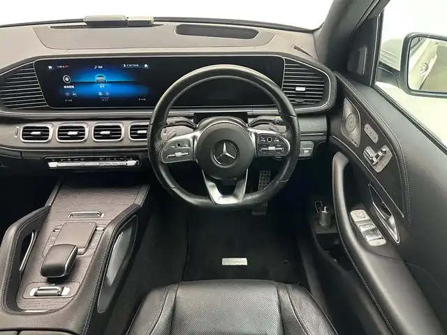 メルセデス・ベンツ ＧＬＥ４００ｄ 4MATIC スポーツ 兵庫県 2022(令4)年 4万km ダイヤモンドホワイト 純正HDDナビ/（BT、USB、フルセグ）/純正DA/前後ドライブレコーダー/アラウンドビューモニター/コーナーセンサー/アクティブレーンキーピング/道路標識アシスト/アクティブブレーキアシスト/レーンチェンジアシスト/アイドリングストップ/パワーバックドア/パドルシフト/パワーシート/レザーシート/シートヒーター/ベンチレーション/アンビエントライト/HUD/DSR/BSM/ACC/４WD/ビルトインETC２．０/ルーフレール/トライディングガラスルーフ/サイドステップ/純正フロアマット/LEDヘッドライト/純正20インチAW