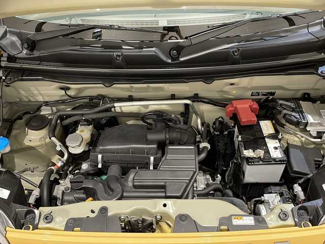 スズキ ハスラー G 新潟県 2018(平30)年 2.2万km アクティブイエロー/ブラック2トーンルーフ ワンオーナー/4WD/レーダーブレーキサポート/社外ＣＤオーディオ/シートヒーター/スマートキー/純正15インチアルミホイール/ダウンヒルアシスト/オートエアコン/純正ラバーフロアマット/ドアバイザー/保証書/取扱説明書/スペアキー