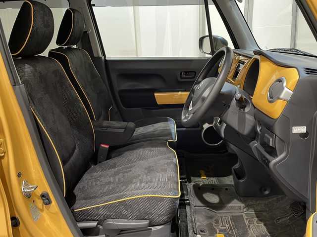 スズキ ハスラー G 新潟県 2018(平30)年 2.2万km アクティブイエロー/ブラック2トーンルーフ ワンオーナー/4WD/レーダーブレーキサポート/社外ＣＤオーディオ/シートヒーター/スマートキー/純正15インチアルミホイール/ダウンヒルアシスト/オートエアコン/純正ラバーフロアマット/ドアバイザー/保証書/取扱説明書/スペアキー