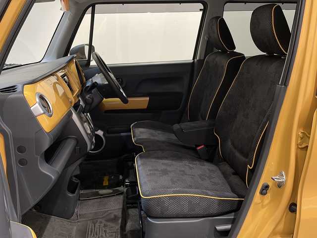 スズキ ハスラー G 新潟県 2018(平30)年 2.2万km アクティブイエロー/ブラック2トーンルーフ ワンオーナー/4WD/レーダーブレーキサポート/社外ＣＤオーディオ/シートヒーター/スマートキー/純正15インチアルミホイール/ダウンヒルアシスト/オートエアコン/純正ラバーフロアマット/ドアバイザー/保証書/取扱説明書/スペアキー