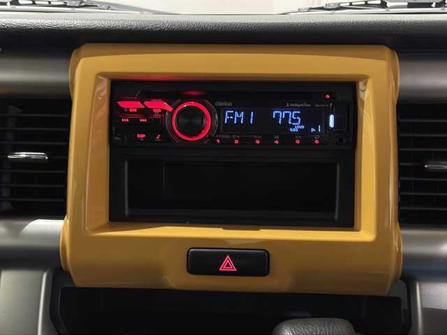 スズキ ハスラー G 新潟県 2018(平30)年 2.2万km アクティブイエロー/ブラック2トーンルーフ ワンオーナー/4WD/レーダーブレーキサポート/社外ＣＤオーディオ/シートヒーター/スマートキー/純正15インチアルミホイール/ダウンヒルアシスト/オートエアコン/純正ラバーフロアマット/ドアバイザー/保証書/取扱説明書/スペアキー