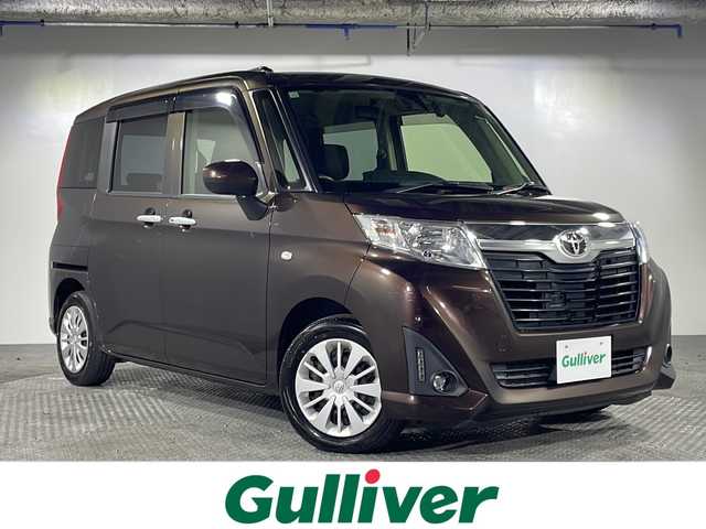 トヨタ ルーミー X S 沖縄県 2016(平28)年 4.9万km プラムブラウンパールクリスタルシャイン 県外仕入れ　/禁煙車　/純正９インチナビ　/　フルセグ　Bluetooth CD DVD/ビルトインＥＴＣ　/ドライブレコーダー　/シートヒーター　/ステアリングリモコン　/バックカメラ　/プッシュスタート　/ヘッドライトレベライザー