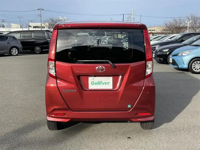 トヨタ ルーミー G 山形県 2025(令7)年 0.2万km ファイアークォーツレッドM ワンオーナー/衝突軽減システム/ディスプレイオーディオ/　　【BT/フルセグ/USB】/バックカメラ/パワースライドドア/LEDオートライト/ステアリングスイッチ/アイドリングストップ/ドライブレコーダー/スマートキー/ETC