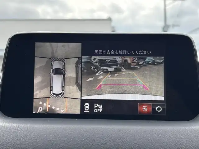 マツダ ＣＸ－８ XD Lパッケージ 熊本県 2018(平30)年 3.7万km スノーフレイクホワイトパールマイカ ワンオーナー/BOSEサウンド/純正ナビ/【フルセグTV/CD/DVD/Bluetooth/ラジオ】/全方位カメラ/バックカメラ/パワーバックドア/ヘッドアップディスプレイ/交通標識認識システム/車間認知支援/ブラインドスポットモニター/白革シート/前席パワーシート/運転席シートメモリ/前・2列目シートヒーター/ステアリングヒーター/純正19インチAW/前方ドライブレコーダー/レーダークルーズコントロール/パドルシフト/スマートブレーキサポート/レーンキープアシスト/クリアランスソナー/横滑り防止機能/ビルトインETC/オートライト/LEDヘッドライト/フォグランプ/純正フロアマット/ISOFIX/保証書/取扱説明書