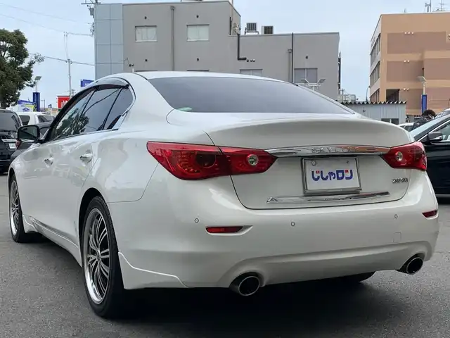 日産 スカイライン 200GT－t タイプP 福井県 2015(平27)年 12万km クリスタルホワイトパール (株)IDOMが運営する【じしゃロン福井店】の自社ローン専用車両になりますこちらは現金またはオートローンご利用時の価格です。自社ローンご希望の方は別途その旨お申付け下さい/プッシュスタート/純正ナビ/　・AM/FM/　・CD/DVD/　・TV（フルセグ）/　・Bluetooth/　・USB/AUX/iPod/アラウンドビューモニター/ビルトインETC/クルーズコントロール/コーナーセンサー/横滑り防止装置/アイドリングストップ/前席パワーシート/　　　　 シートヒーター/レザーシート/メモリーシート/電動格納ミラー