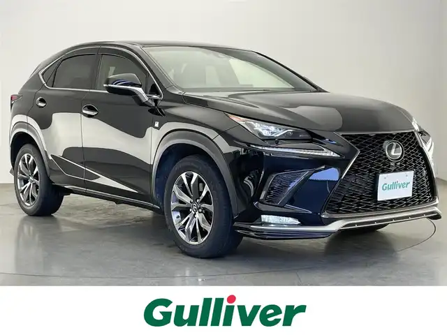 レクサス ＮＸ 300 Fスポーツ 愛知県 2018(平30)年 4万km ブラック 後期型　純正ナビ　フルセグＴＶ　Ｂｌｕｅｔｏｏｔｈ　バックサイドカメラ　ムーンルーフ　黒革　シートヒーター　電動リアゲート　三眼ＬＥＤライト　レクサスセーフティ　衝突軽減　追従クルコン　ＢＳＭ　ステアリングヒーター　エアーシート　コーナーセンサー　純正ドラレコ　禁煙車