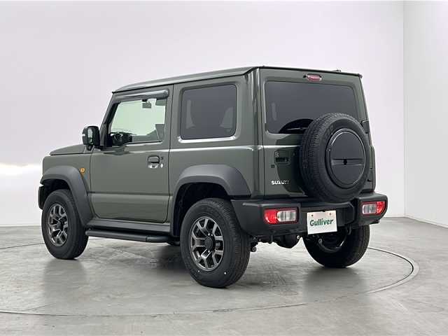 スズキ ジムニー シエラ JC 群馬県 2025(令7)年 0.2万km ジャングルグリーン アルパイン１１型ナビ　バックカメラ　クルーズコントロール　革調シートカバー　革巻きステアリング　３６０°ドラレコ　シートヒーター　ＬＥＤヘッドライト　フォグ　衝突被害軽減ブレーキ　スマートキー　禁煙