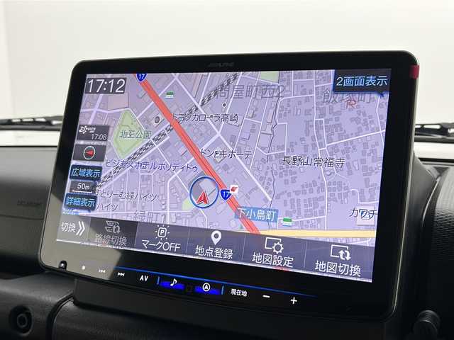 スズキ ジムニー シエラ JC 群馬県 2025(令7)年 0.2万km ジャングルグリーン アルパイン１１型ナビ　バックカメラ　クルーズコントロール　革調シートカバー　革巻きステアリング　３６０°ドラレコ　シートヒーター　ＬＥＤヘッドライト　フォグ　衝突被害軽減ブレーキ　スマートキー　禁煙
