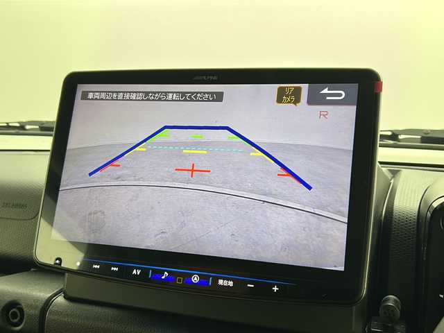 スズキ ジムニー シエラ JC 群馬県 2025(令7)年 0.2万km ジャングルグリーン アルパイン１１型ナビ　バックカメラ　クルーズコントロール　革調シートカバー　革巻きステアリング　３６０°ドラレコ　シートヒーター　ＬＥＤヘッドライト　フォグ　衝突被害軽減ブレーキ　スマートキー　禁煙