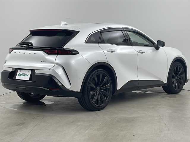 トヨタ クラウン スポーツ Z 道央・札幌 2023(令5)年 1.2万km プレシャスホワイトパール ・4WD/・トヨタセーフティーセンス/・純正ナビ（BT&USB&フルセグ&Miracast）/・ガラスルーフ/・パワーバックドア/・レーダークルーズコントロール/・LEDオートライト/・オートマチックハイビーム/・レザーシート/・パワーシート/・シートメモリー/・シートヒーター/・エアシート/・純正インチアルミホイール/・デジタルインナーミラー/・ブラインドスポットモニター/・ステアリングスイッチ/・TypeCポート/・置くだけ充電/・スマートキー/・ビルトインETC2.0