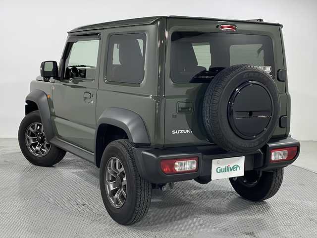 スズキ ジムニー シエラ JC 広島県 2023(令5)年 1.5万km ジャングルグリーン シートヒーター/クルーズコントロール/衝突軽減ブレーキ/レーンキープアシスト/オートハイビーム/ETC/LEDヘッドライト/ヘッドライトウォッシャー