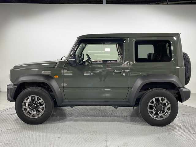 スズキ ジムニー シエラ JC 広島県 2023(令5)年 1.5万km ジャングルグリーン シートヒーター/クルーズコントロール/衝突軽減ブレーキ/レーンキープアシスト/オートハイビーム/ETC/LEDヘッドライト/ヘッドライトウォッシャー
