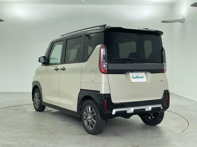 三菱 デリカミニ T プレミアム 福井県 2024(令6)年 0.5万km ベージュ 4WD/MI-PILOT/社外ナビ/アラウンドビューモニター/デジタルインナーミラー/衝突軽減ブレーキ/ステアリングヒーター/シートヒーター /両側パワースライドドア/コーナーセンサー/ETC/LEDヘッドライト/フォグランプ/電子パーキング/オートホールド/レーダークルーズコントロール/パドルシフト/オートライト/ハーフレザーシート