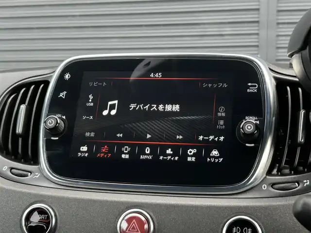 アバルト ５９５ コンペティツィオーネ スティーレ 茨城県 2020(令2)年 1.6万km ガンＭ 限定２５５台　/後期型　/茶革シート　/純正ディスプレイ　/ＣａｒＰｌａｙ　/ＢＴ　/ＵＳＢ　/バックカメラ　/バックソナー　/ＨＩＤヘッドライト　/デイライトＬＥＤ　/純正１７インチアルミホイール　/禁煙車