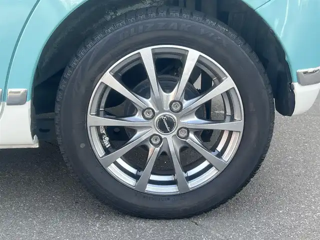 ダイハツ ムーヴ キャンバス X LTD メイクアップ SA Ⅲ 秋田県 2018(平30)年 7.2万km パールホワイトⅢ/ファインミントメタリック 2トーン 純正オーディオ（AM/FM/CD）/衝突軽減システム/４WD/スマートキー/両側パワスラ/純正アルミ/アイドリングストップ/オートマチックハイビーム/コーナーセンサー/プッシュスタート/純正フロアマット/純正ドアバイザー/オートライト/オートエアコン/パワーステアリング/パワーウィンドウ/電動格納ミラー/横滑り防止/盗難防止装置/レベライザー