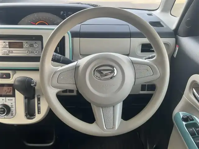 ダイハツ ムーヴ キャンバス X LTD メイクアップ SA Ⅲ 秋田県 2018(平30)年 7.2万km パールホワイトⅢ/ファインミントメタリック 2トーン 純正オーディオ（AM/FM/CD）/衝突軽減システム/４WD/スマートキー/両側パワスラ/純正アルミ/アイドリングストップ/オートマチックハイビーム/コーナーセンサー/プッシュスタート/純正フロアマット/純正ドアバイザー/オートライト/オートエアコン/パワーステアリング/パワーウィンドウ/電動格納ミラー/横滑り防止/盗難防止装置/レベライザー