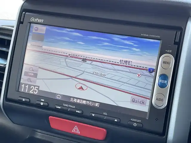 ホンダ Ｎ ＢＯＸ カスタム G Aパッケージ 道南・函館 2014(平26)年 2.4万km プレミアムダイナミックブルーパール ・純正ナビ/・ワンセグテレビ/・衝突被害軽減ブレーキ/・誤発信抑制機能/・横滑り防止装置/・片側パワースライドドア/・バックカメラ/・前後ドライブレコーダー/・オートライト/・スマートキー