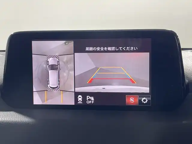 マツダ ＣＸ－８ XD プロアクティブ 神奈川県 2018(平30)年 5.3万km スノーフレイクホワイトパールマイカ ディーゼルターボ/マツダコネクトSDナビゲーション/フルセグ　CD DVD　AM FM Bluetooth　AUX/360度ビューモニター/社外後席モニター/前後パーキングセンサー/ヘッドアップディスプレイ/アドバンスドスマートシティブレーキサポート/ブラインドスポットモニタリング/レーダークルーズコントロール/スマートシティブレーキサポート/レーンキープアシストシステム/カラーマルチインフォメーションディスプレイ/アクティブドライビングディスプレイ/交通標識認識システム/ドライバーアテンションアラート/車線逸脱警報システム/革巻きステアリング/ステアリングヒーター/ブラッククロスシート/D席メモリーパワーシート/前席シートヒーター/電子パーキング　オートホールド/トラクションコントロールシステム/ビルトインETC/前方ドライブレコーダー/プッシュスタート/スマートキー/アダブティブLEDヘッドランプ/オートライト/フロントフォグランプ/純正19インチアルミホイール/純正リアスポイラー