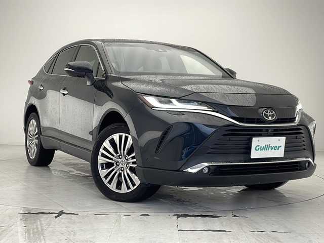 トヨタ ハリアー Z 沖縄県 2020(令2)年 6.5万km プレシャスブラックパール 純正１２．３型ナビ　/　(フルセTV　Bluetooth　FM/AM)/ＪＢＬサウンド　/アラウンドビューモニター　/ＬＥＤヘッドライト　/レーダークルーズコントロール　/パワーバックドア　/パワーシート　/ハーフレザーシート/純正15インチアルミホイール/プッシュスタート/スマートキー/スペアキー　/ETC2.0